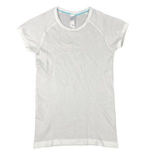 Girls Ivivva White Athletic Shirt Size 12 (Kids Lululemon)